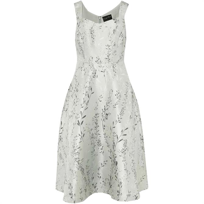 Phase Eight Becka Floral Jacquard Fit And Flare Dress